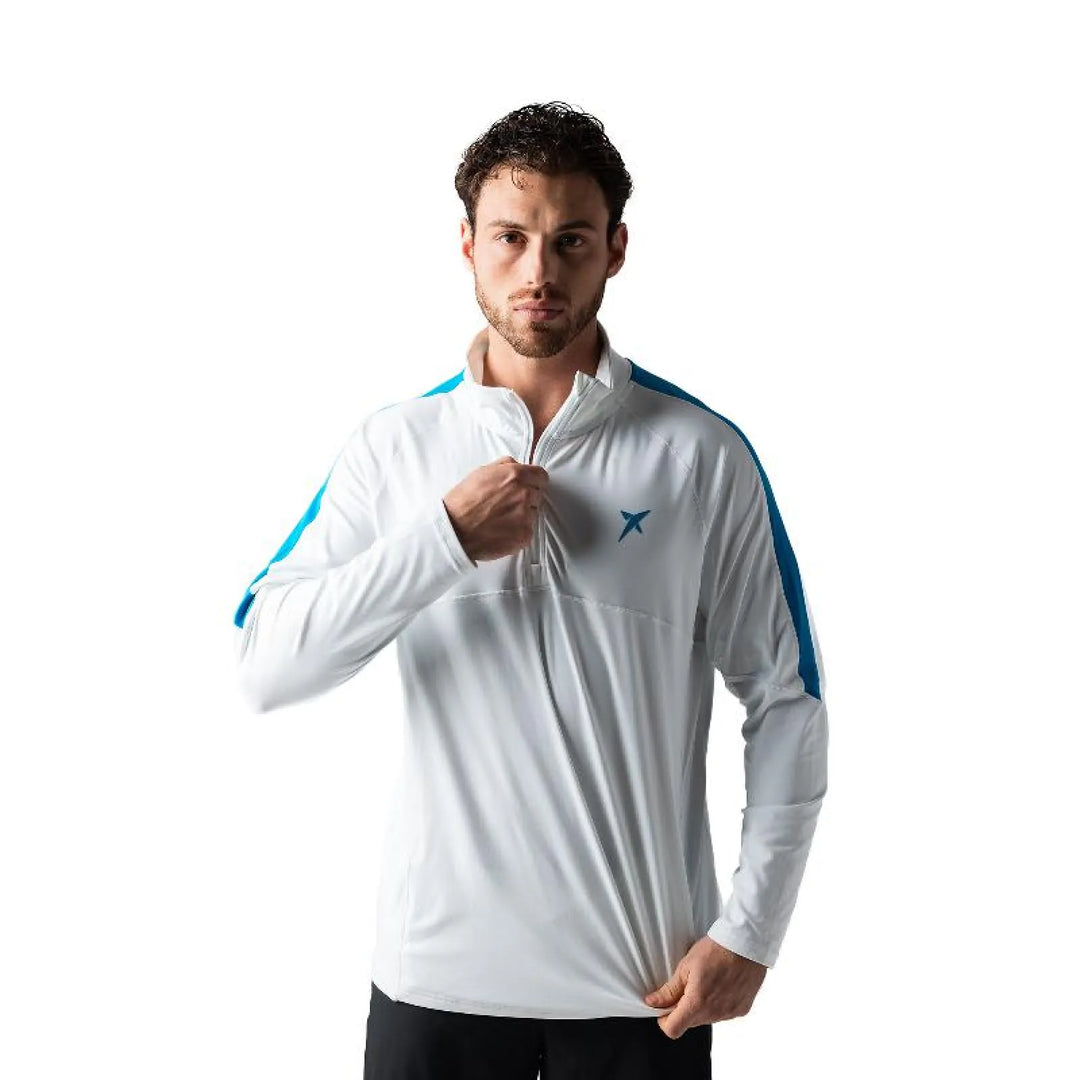 Chaqueta Drop Shot Lucas Campagnolo Court Blanco
