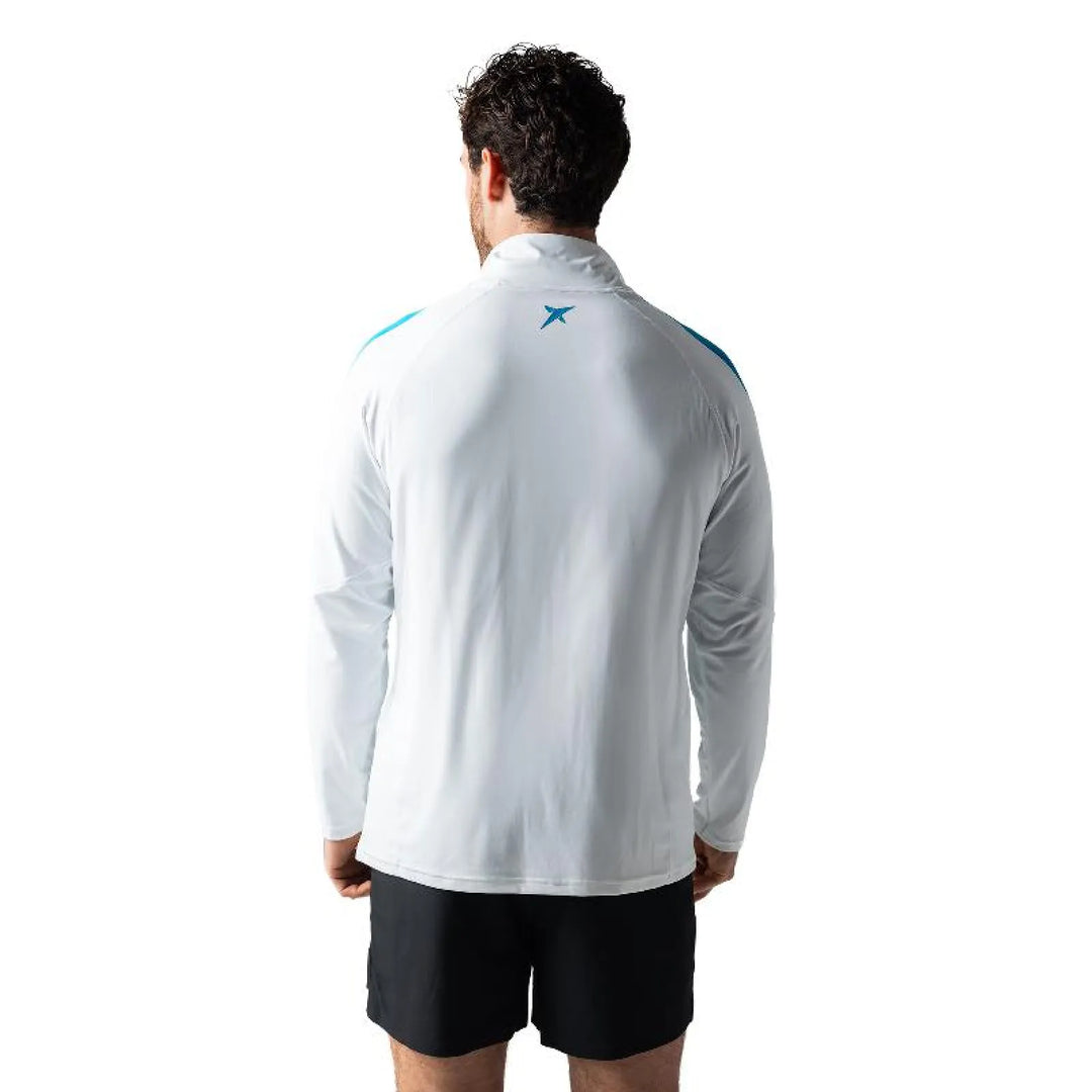 Chaqueta Drop Shot Lucas Campagnolo Court Blanco