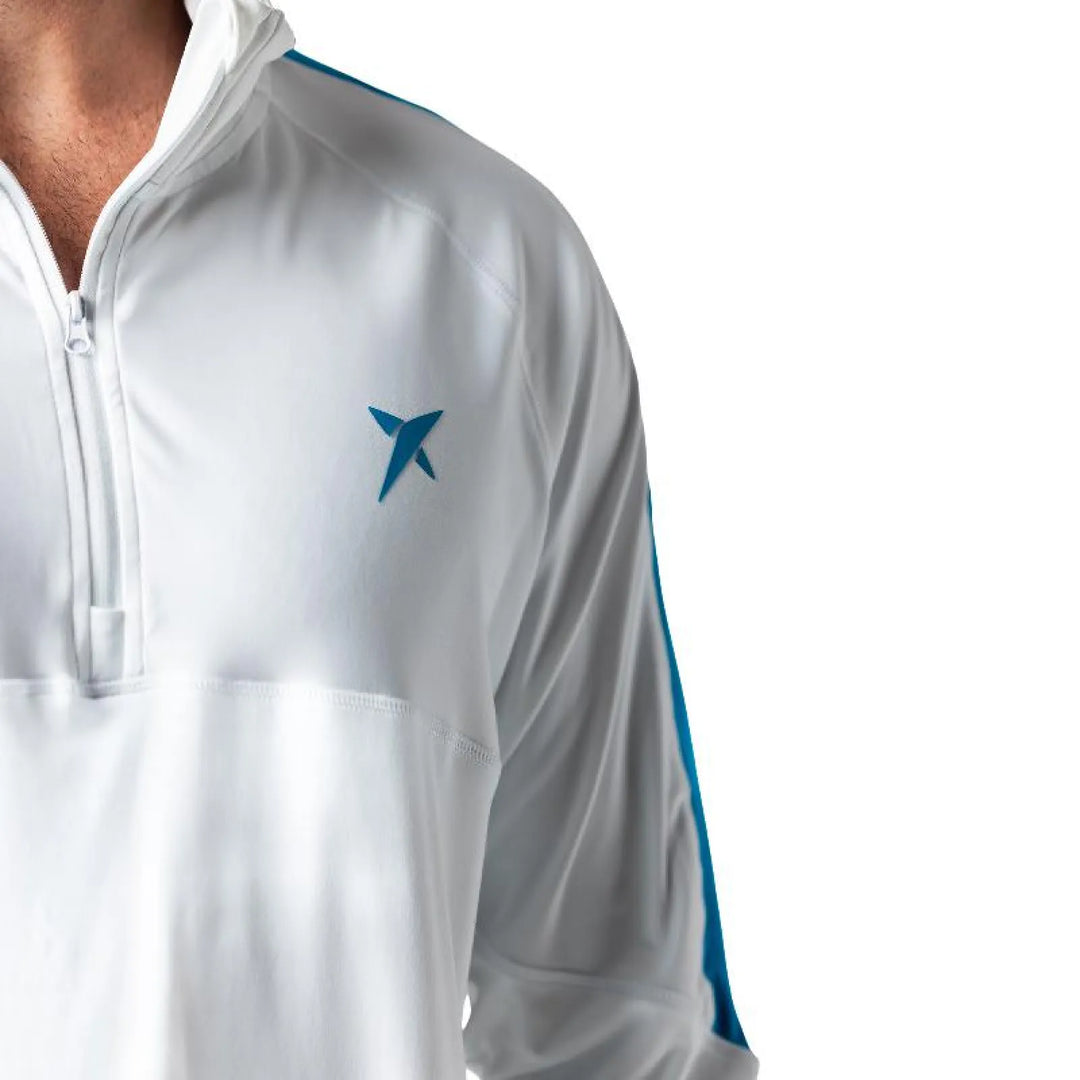 Chaqueta Drop Shot Lucas Campagnolo Court Blanco