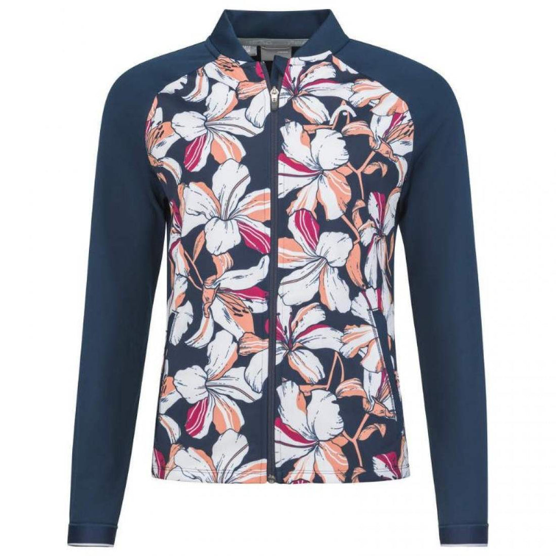 Chaqueta Head Breaker Print Azul Oscuro Mujer | Head