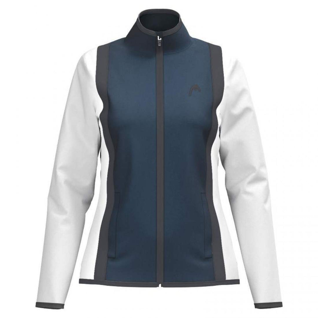 Chaqueta Head Club 25 Azul Marino Blanco Mujer