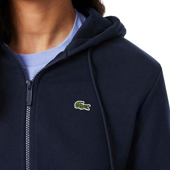 Giacca Lacoste Sport Cotone Blu Scuro Donna