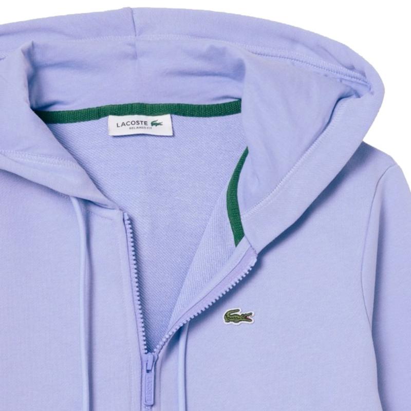 Giacca Lacoste Sport Cotone Blu Viola Donna