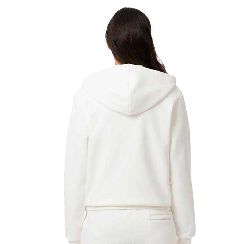 Lacoste Sport Women's White Cotton Jacket