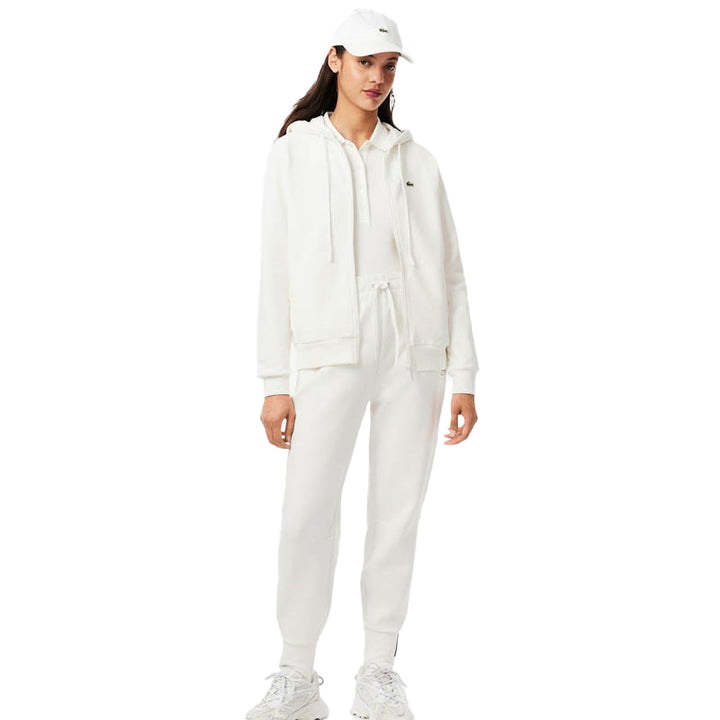 Lacoste Sport Women's White Cotton Jacket