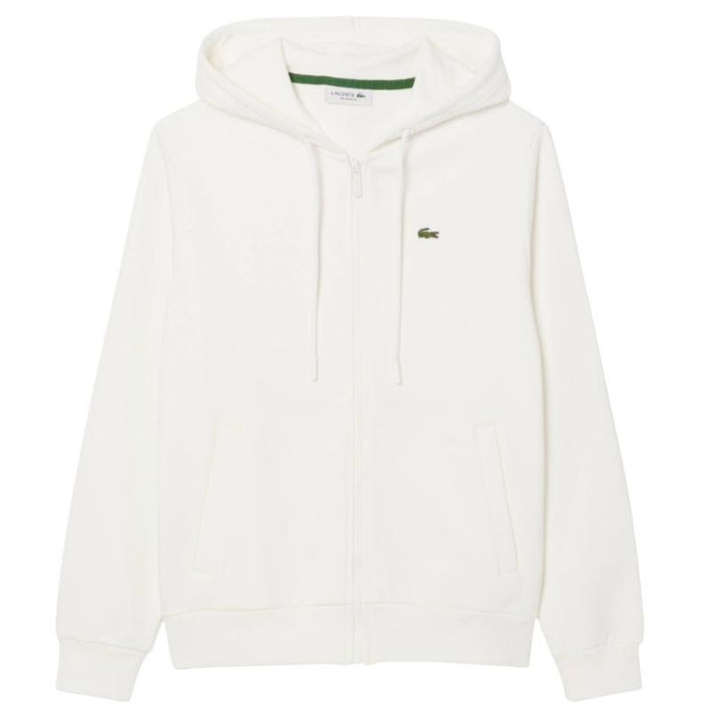 Lacoste Sport Women's White Cotton Jacket