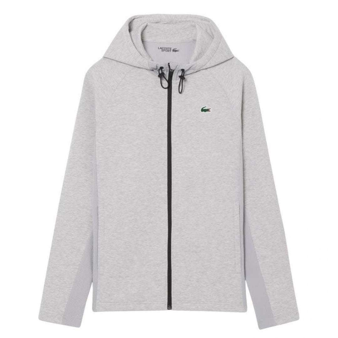 Chaqueta Lacoste Sport Gris Claro