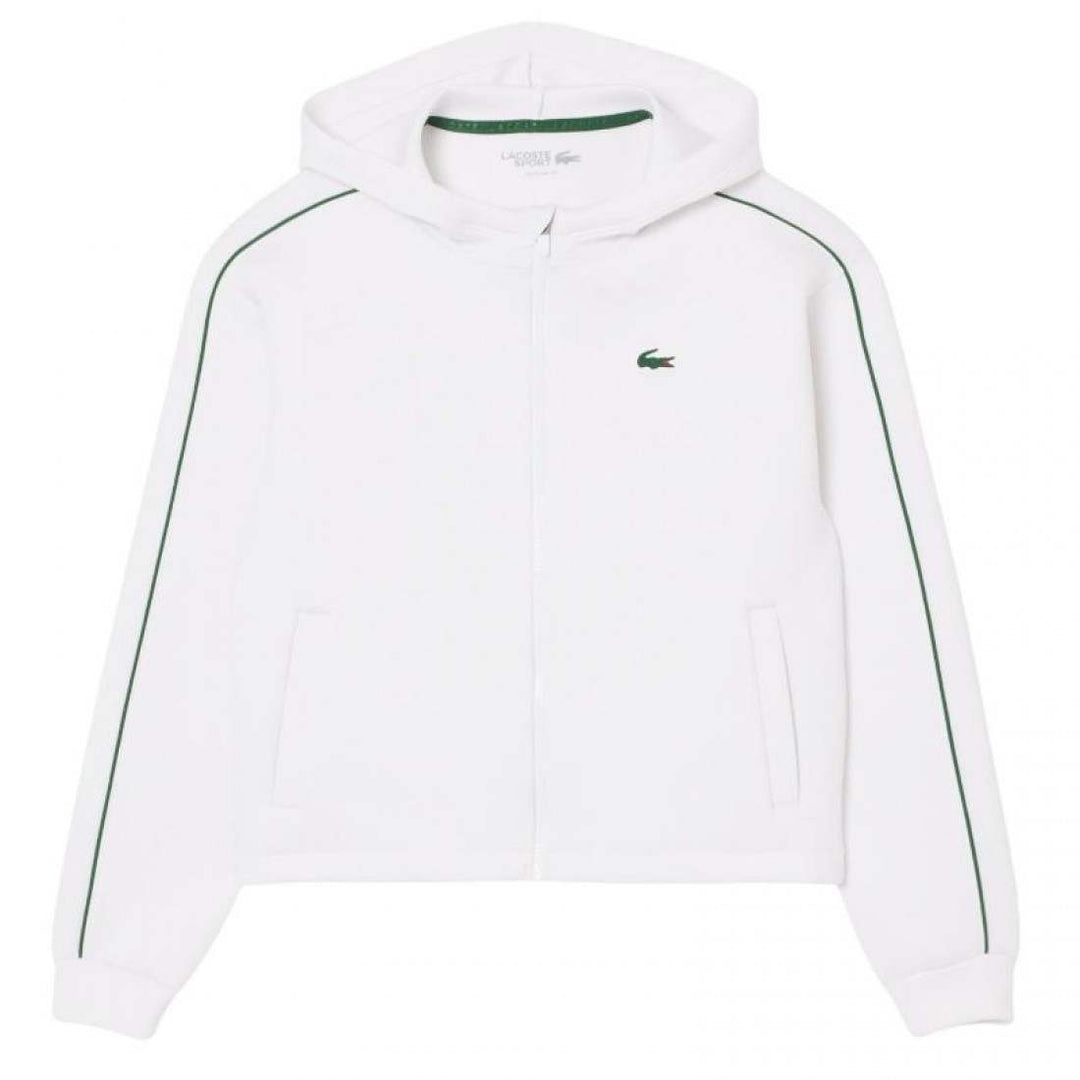 Chaqueta Lacoste Ultra Dry Blanco Mujer