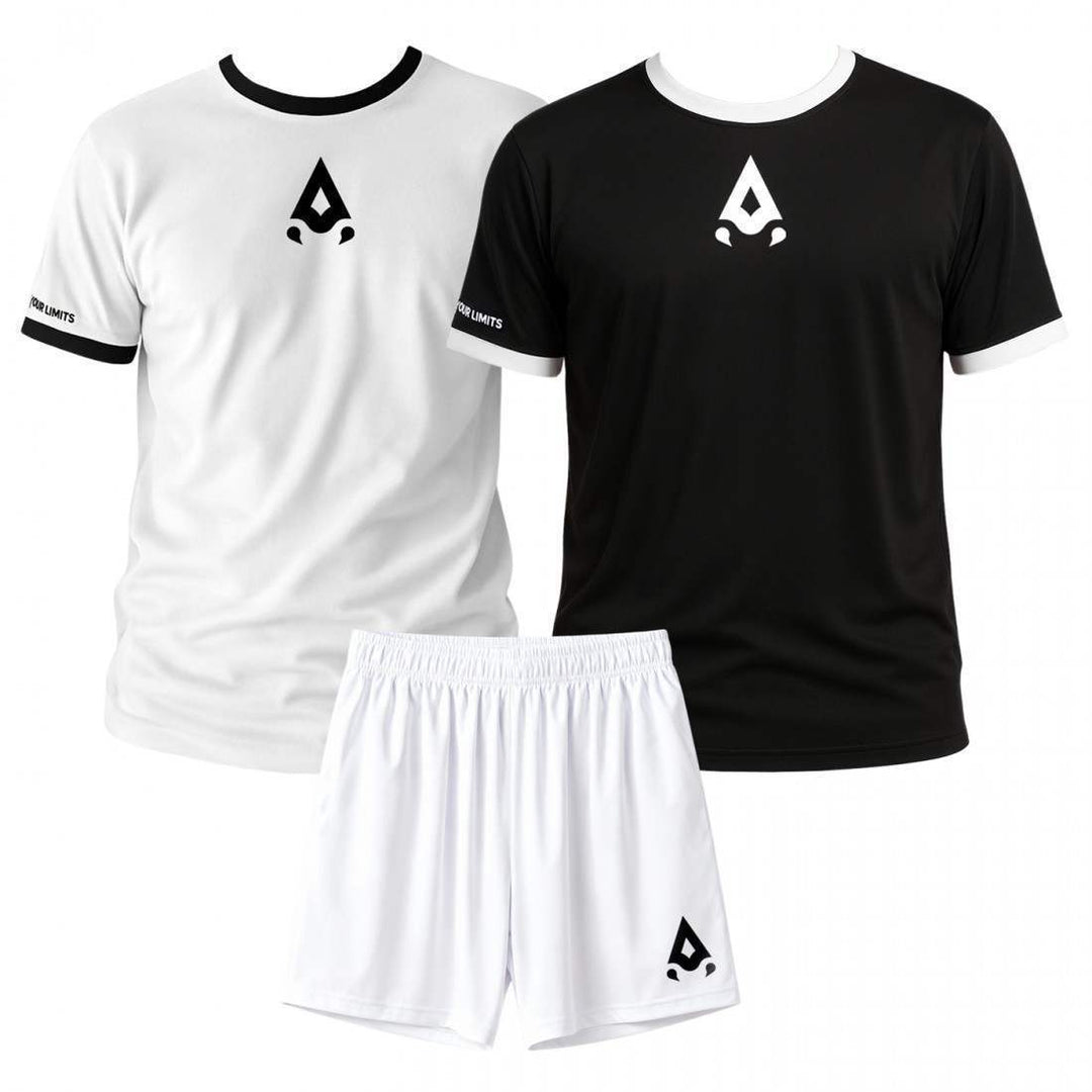 Conjunto Alacran Wild Blanco Negro X3