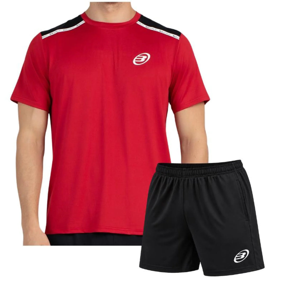 Conjunto Bullpadel Adventure Performance 26I Cereza Negro