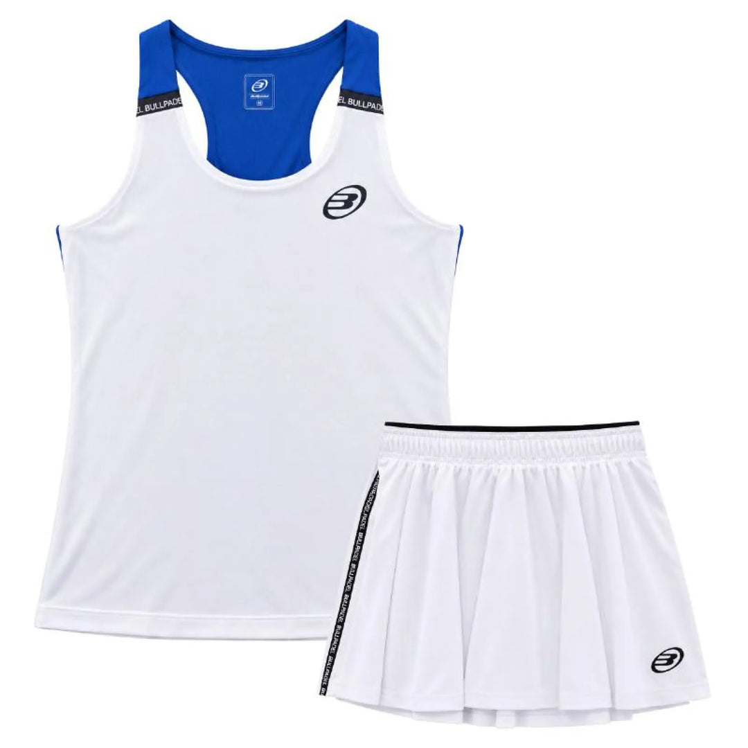 Conjunto Bullpadel Journey W Court Blanco