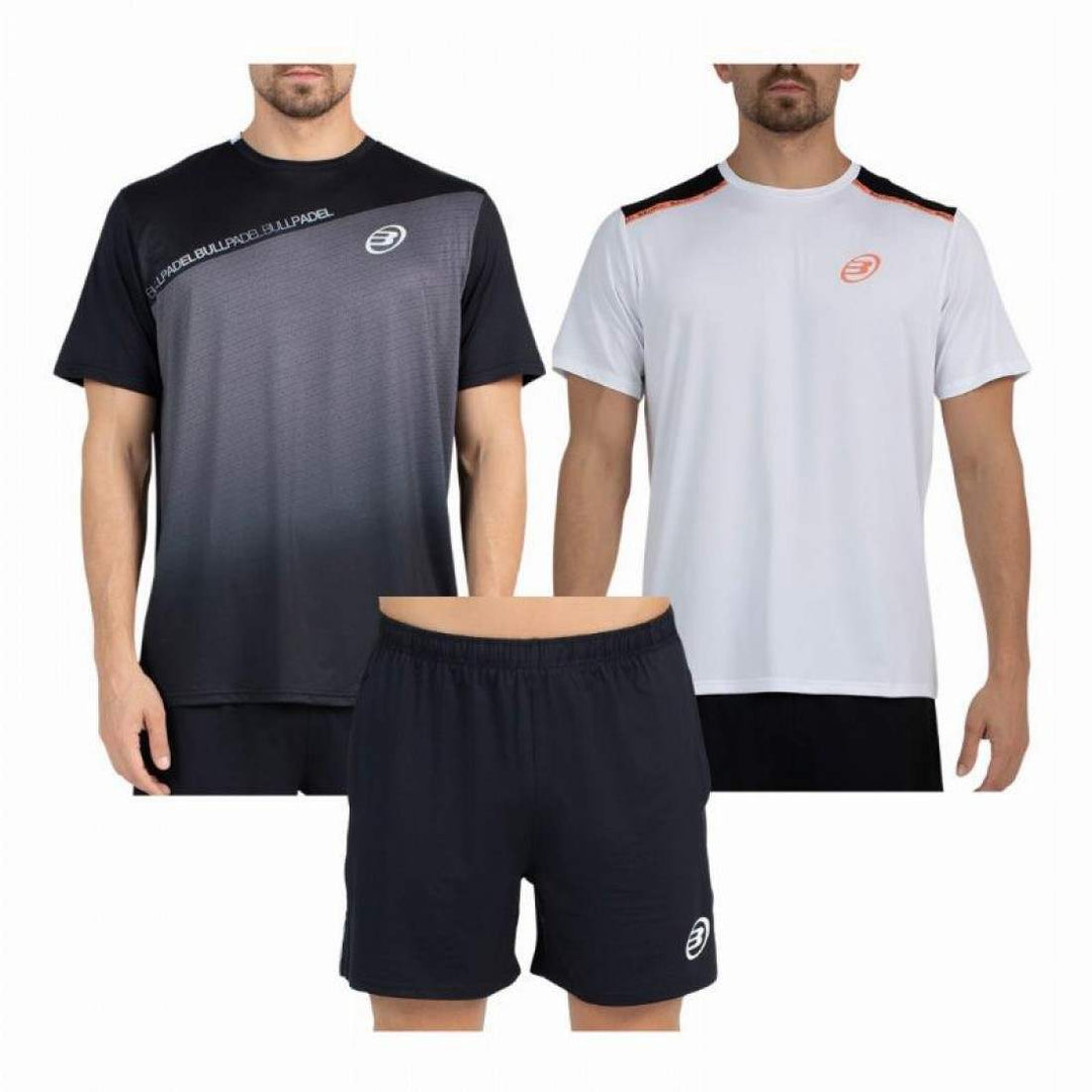 Conjunto Bullpadel Summit Adventure Negro x3