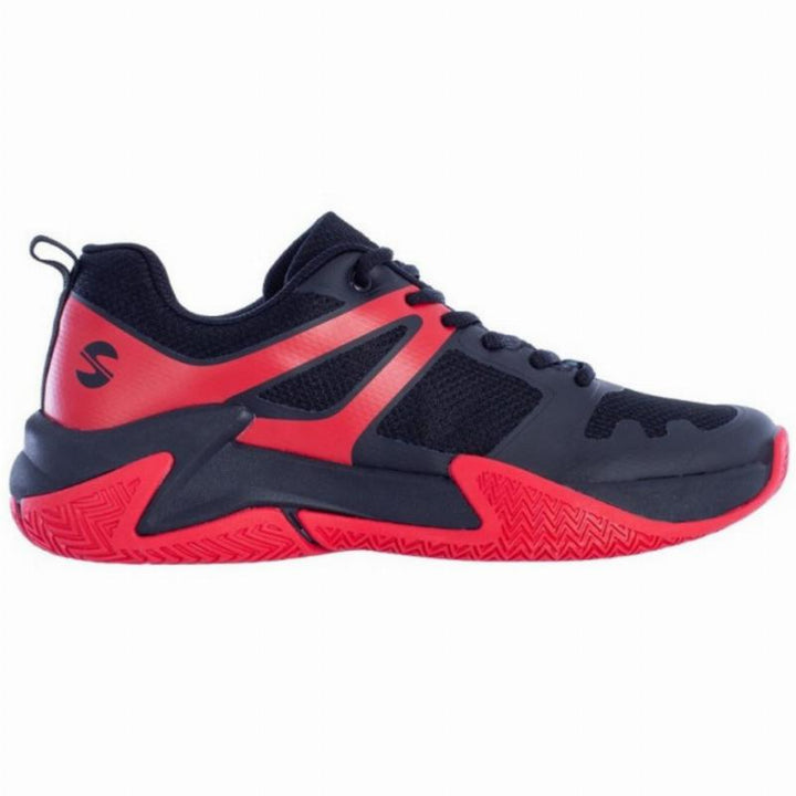 Zapatillas de Padel Softee Rotatory Negro Rojo