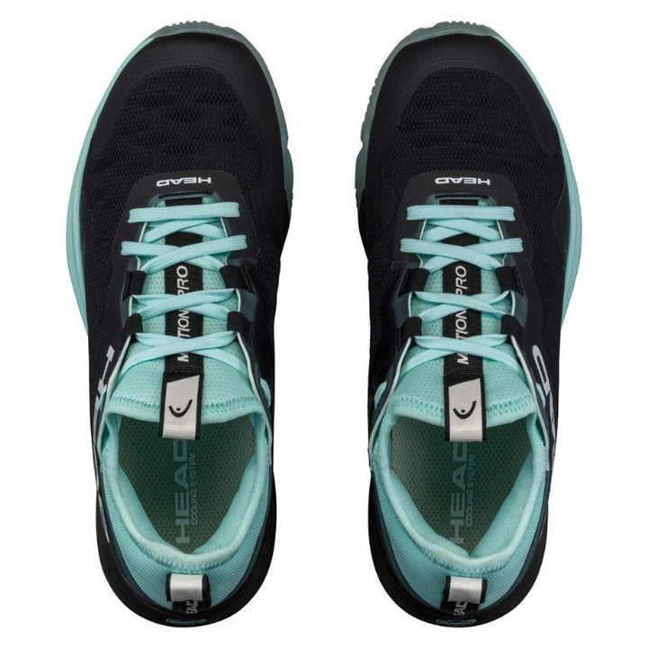 Zapatillas de Padel Head Motion Pro Padel Negro Aqua Mujer