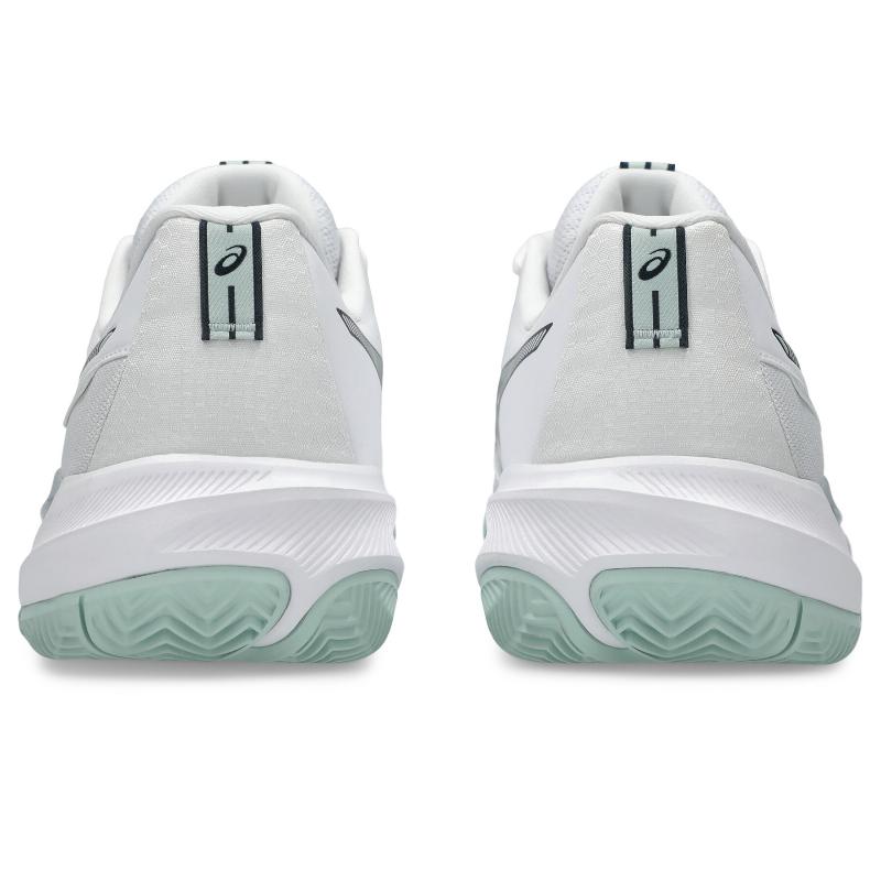 Zapatillas de Padel Asics Gel Challenger 15 Clay Blanco Verde Liquen