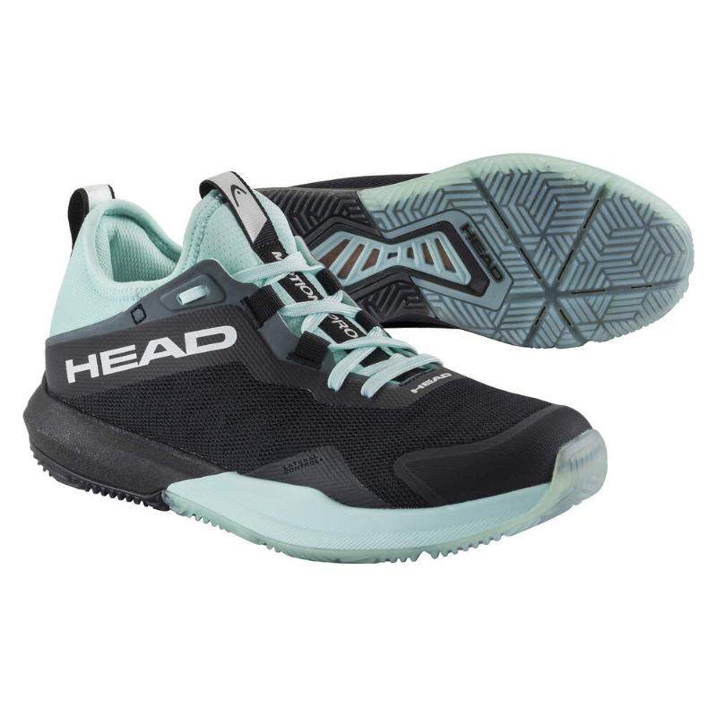 Zapatillas de Padel Head Motion Pro Padel Negro Aqua Mujer