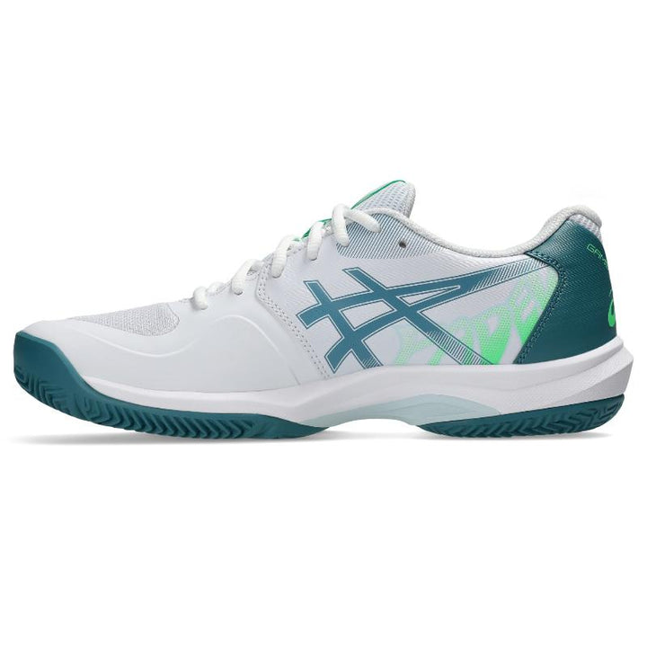Zapatillas de Padel Asics Game FF Padel Blanco Verde Claro