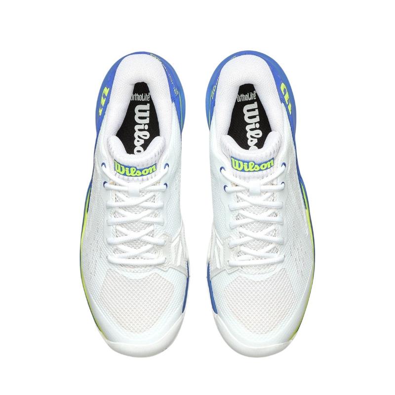 Zapatillas de Padel Wilson Rush Pro Ace Blanco Azul Amparo