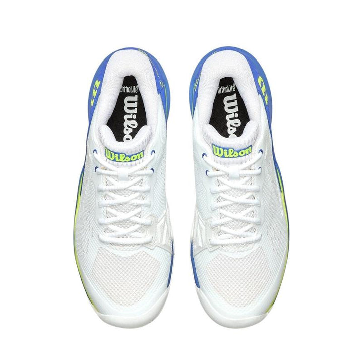 Zapatillas de Padel Wilson Rush Pro Ace Blanco Azul Amparo