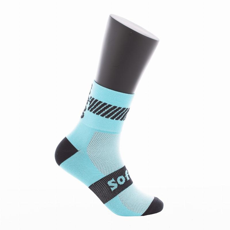 Calcetines Softee Walk Media Caña Azul 1 Par