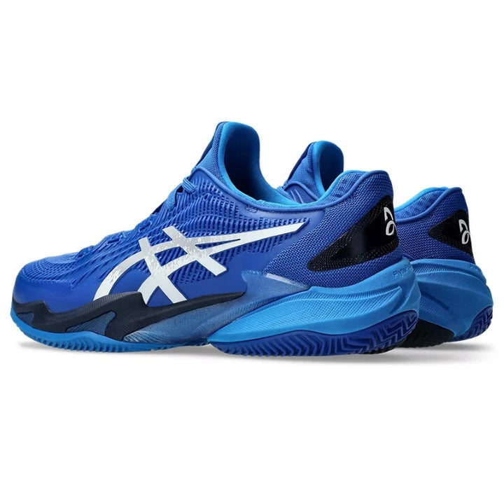 Zapatillas de Padel Asics Court FF 3 Novak Clay Azul Negro Plata