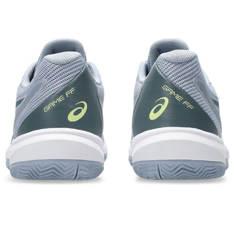 Zapatillas de Padel Asics Game FF Clay Gris Azul Verde Acero