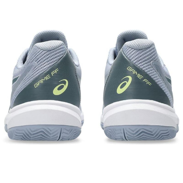 Zapatillas de Padel Asics Game FF Clay Gris Azul Verde Acero