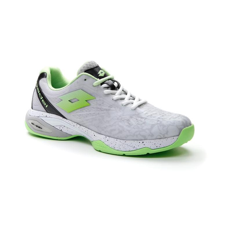 Zapatillas de Pádel de Pádel Lotto Superrapida 200 III Blanco Verde Manzana Mujer