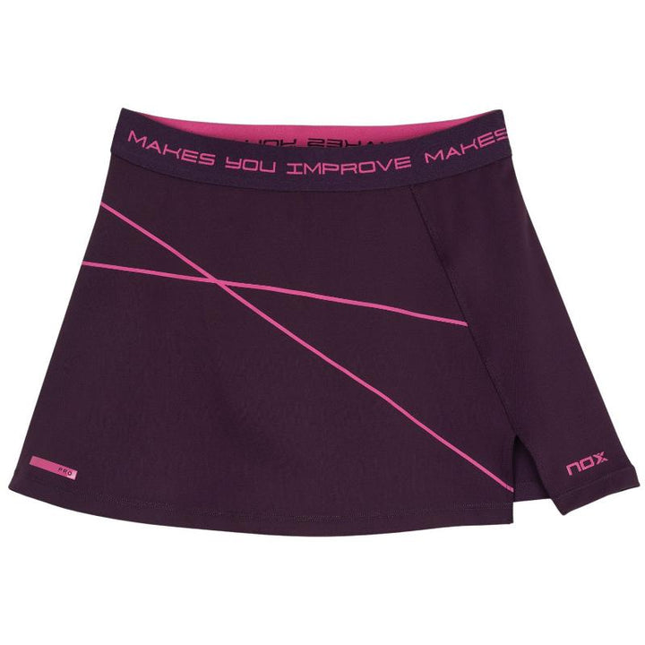 Falda Nox Pro Morado Oscuro