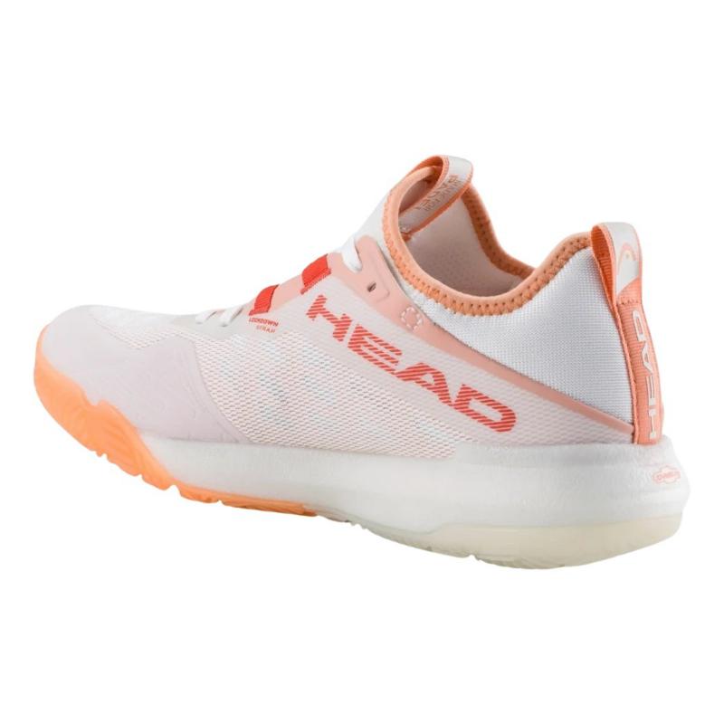 Zapatillas de Padel Head Motion Pro Blanco Coral Mujer