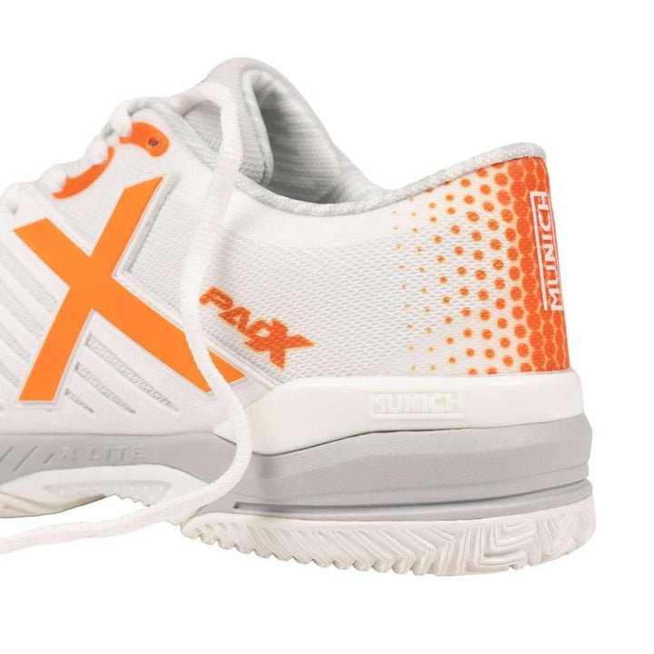Zapatillas de Padel Munich Padx 60 Blanco Naranja