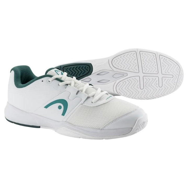 Zapatillas de Padel Head Revolt Court Blanco Verde Pino