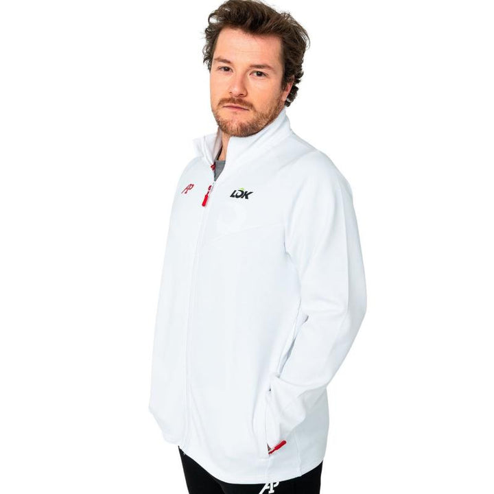 Chaqueta Lok A1 Padel Marshall Blanco