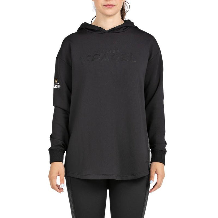 Sudadera Bullpadel Premier Padel Paitt Negro