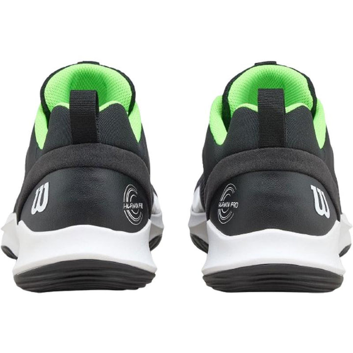 Zapatillas de Padel Wilson Hurakn Pro V2 Negro Blanco Verde