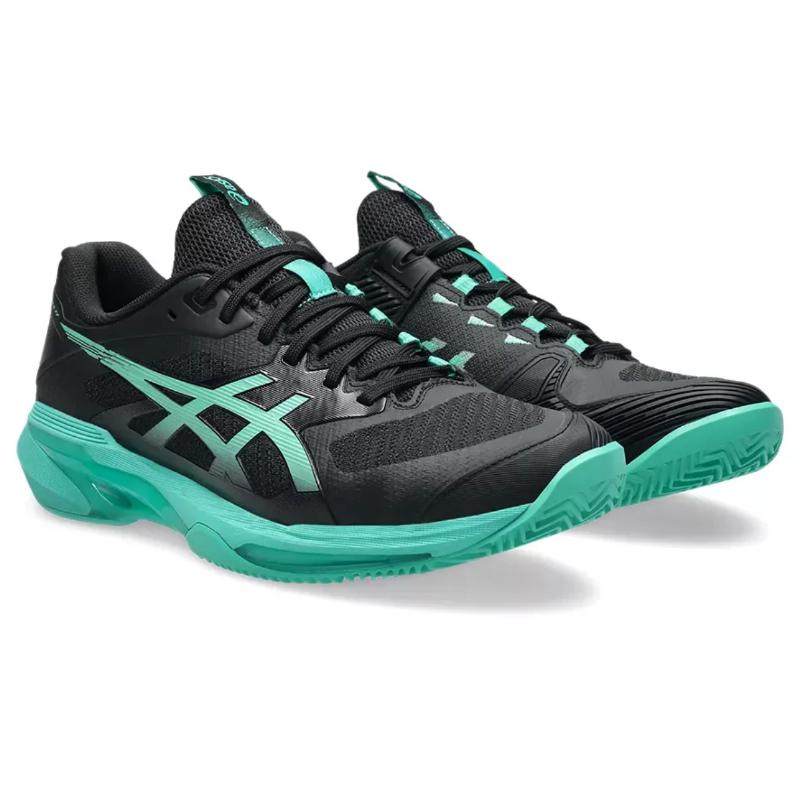 Zapatillas de Padel Asics Solution Speed FF 4 Clay Negro Verde