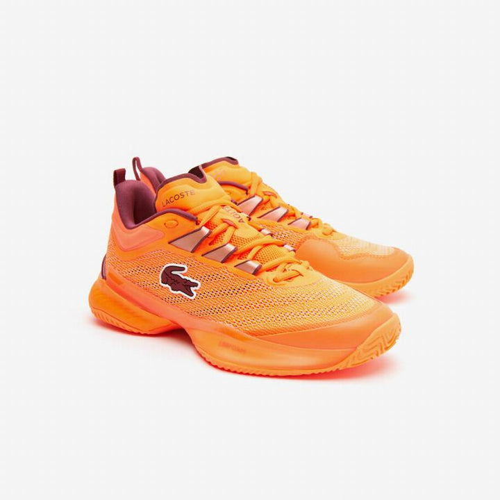 Zapatillas de Pádel de Pádel Lacoste AG-LT23 Ultra 1231 Naranja Mujer
