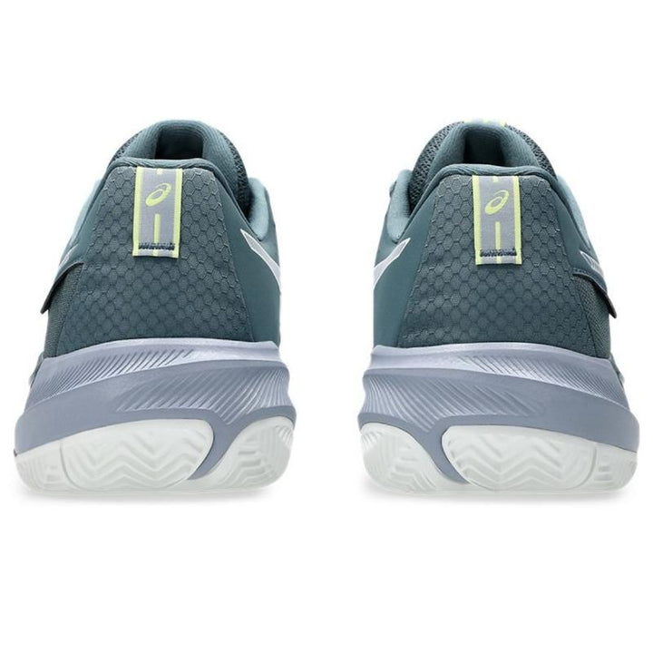 Zapatillas de Padel Asics Gel Challenger 15 Clay Verde Acero Gris