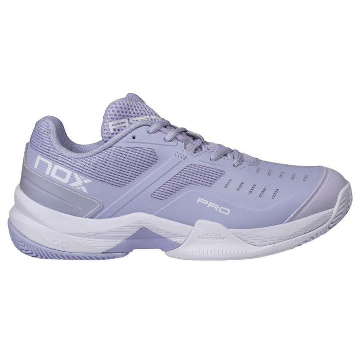 Zapatillas de Padel Nox AT10 Pro Purpura Blanco Mujer