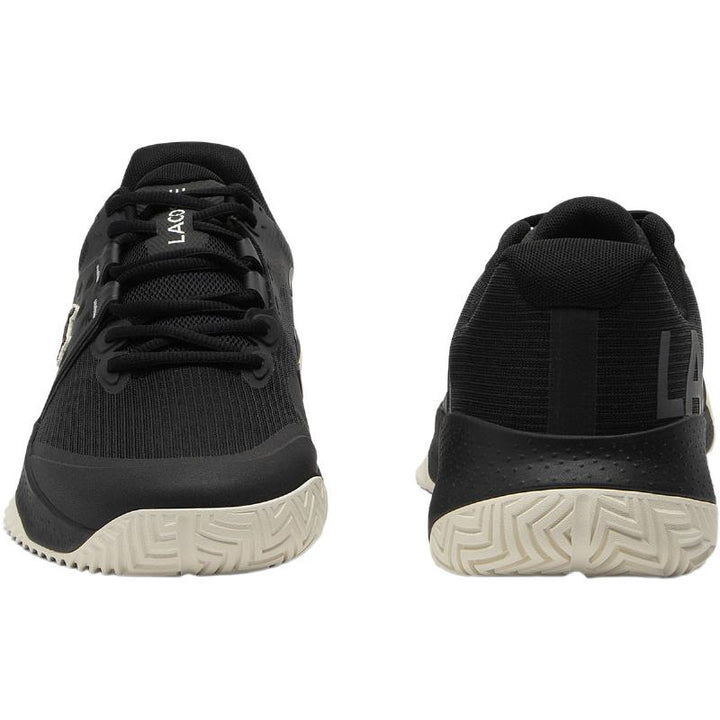 Zapatillas de Padel Lacoste Power Serve Negro Blanco