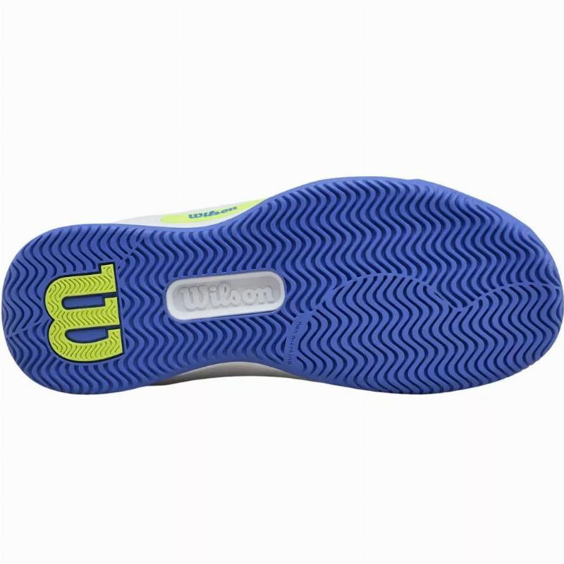 Zapatillas de Padel Wilson Intrigue Pro Blanco Azul Mujer