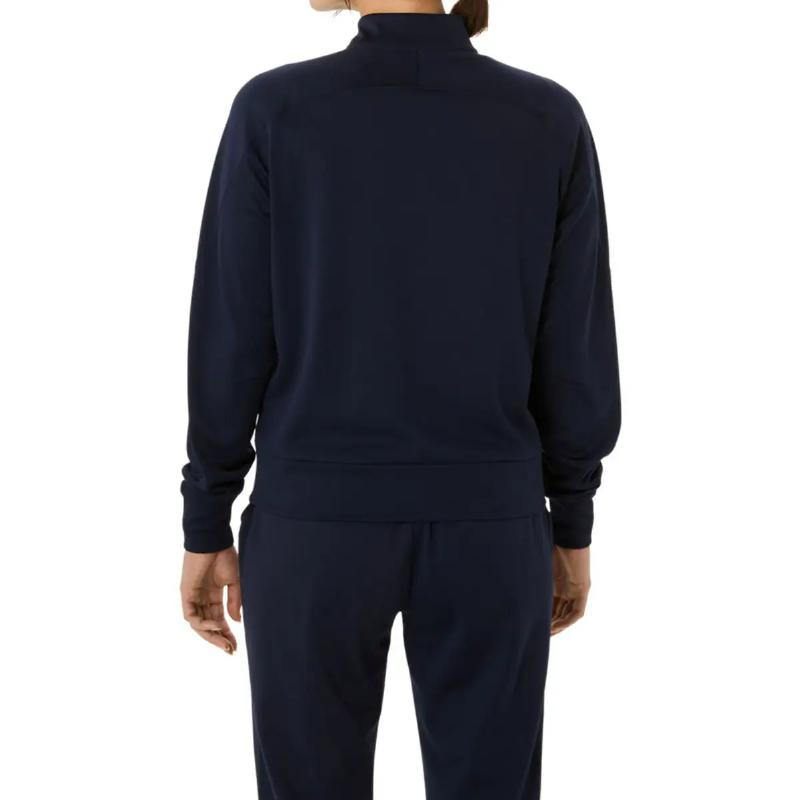 Chaqueta Asics Court Warm Up Azul Medianoche Mujer