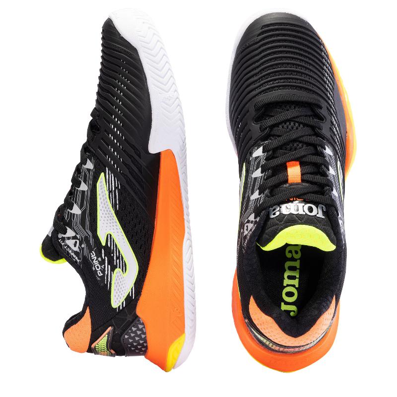 Zapatillas de Padel Joma T.Point 2301 Negro Naranja