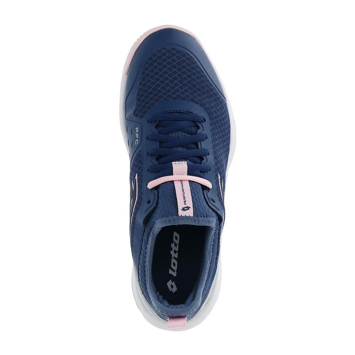 Zapatillas de Pádel de Pádel Lotto Mirage 500 II Azul Denim Rosa Gris Metal Mujer