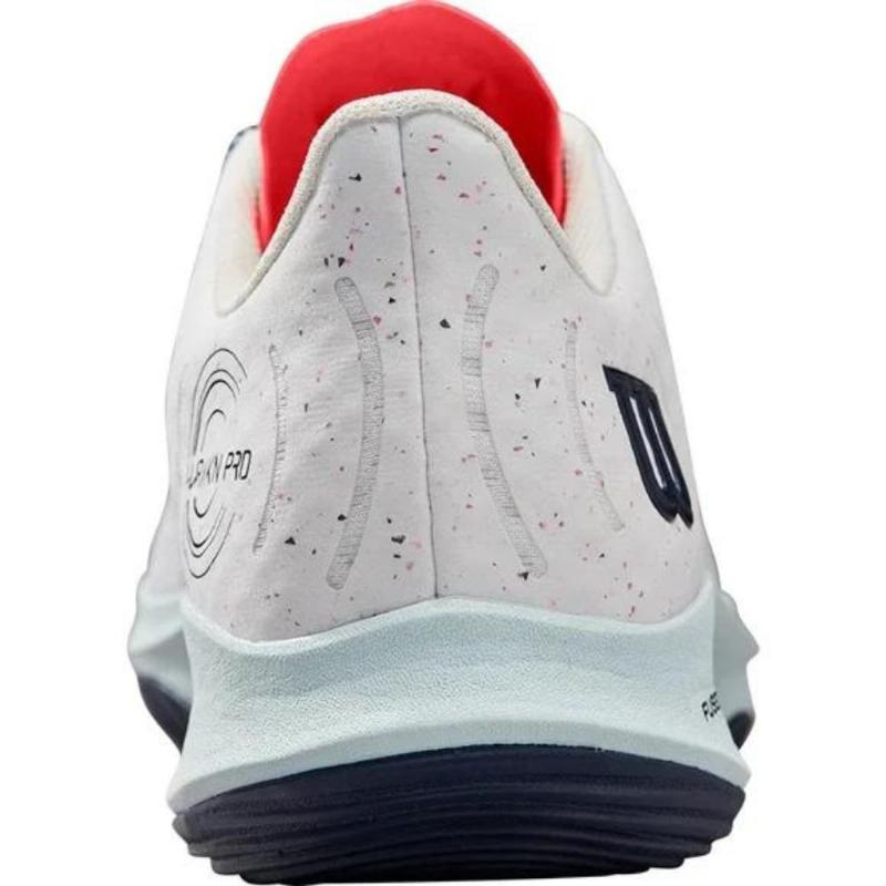 Zapatillas de Pádel de Pádel Wilson Hurakn Pro Blanco Azul Mujer