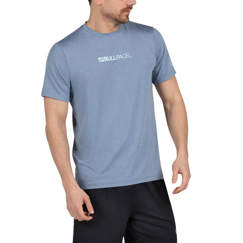 Camiseta Bullpadel Coledil Azul Sombra Vigore