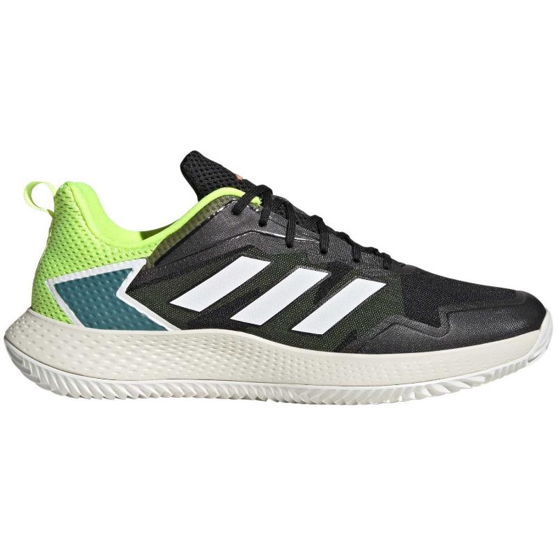 Zapatillas de Pádel de Pádel Adidas Defiant Speed Negro Blanco Fluor