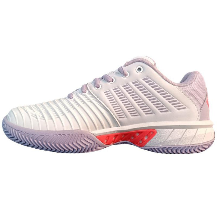 Zapatillas de Padel Kswiss Express Light 3 HB Clay Blanco Lila Mujer