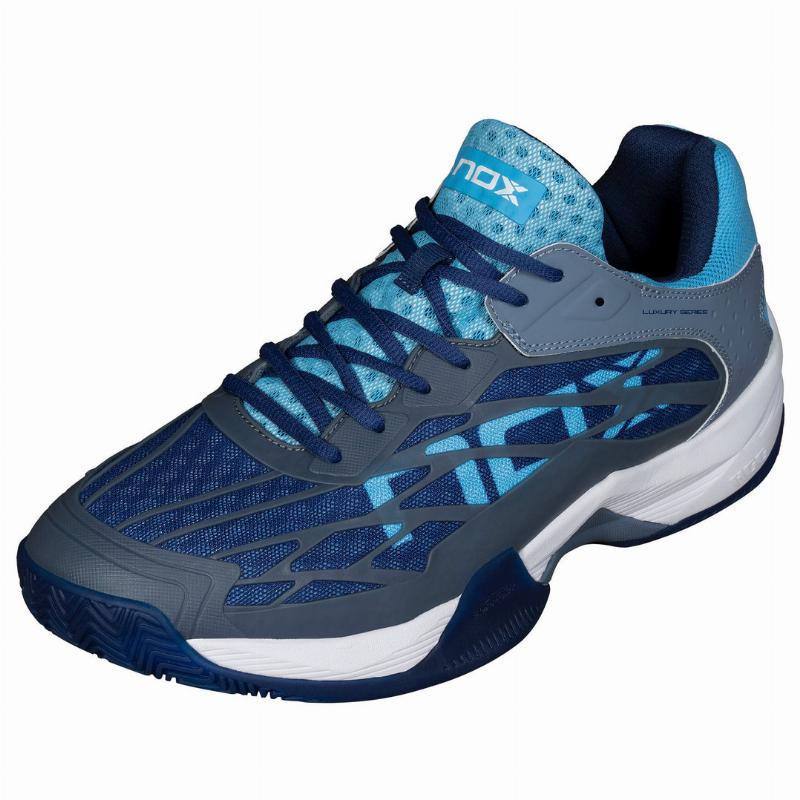 Zapatillas de Padel Nox AT10 Lux Piedra Azul Bonnie