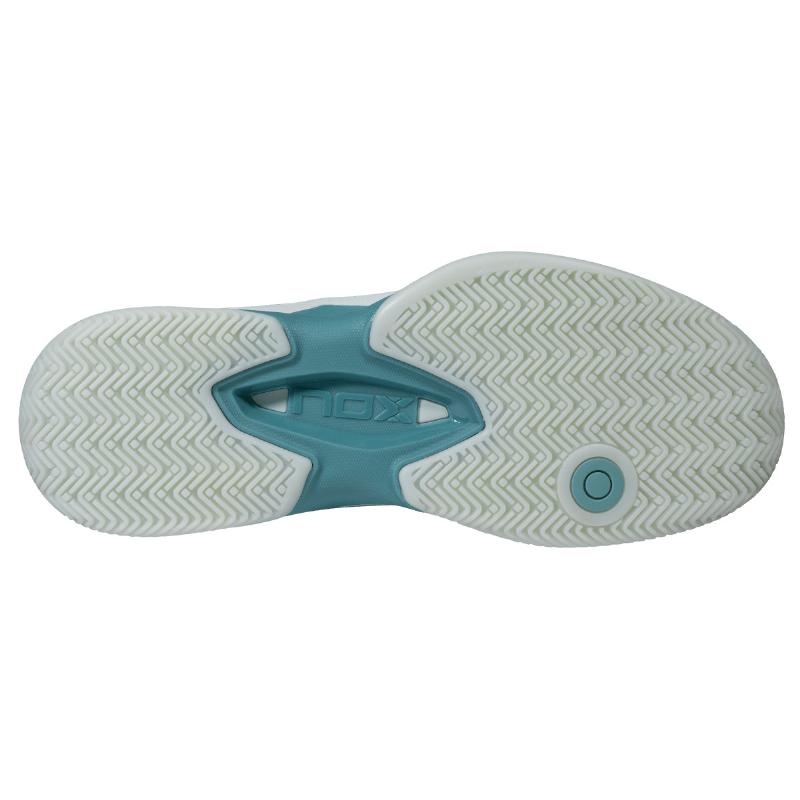 Zapatillas de Padel Nox AT10 Lux Azul Claro Turquesa Mujer